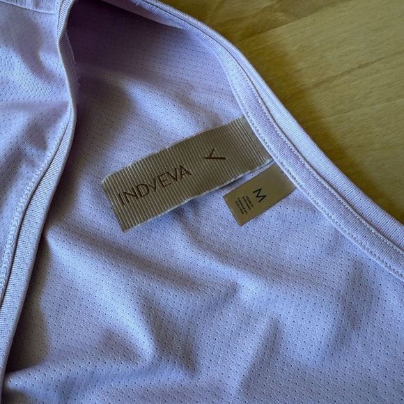 INDYEVA DIPORTO TOP UPF 30 SUSTAINABLE TIE FRONT QUICK DRY ATHLETIC WORKOUT M - Picture 10 of 11